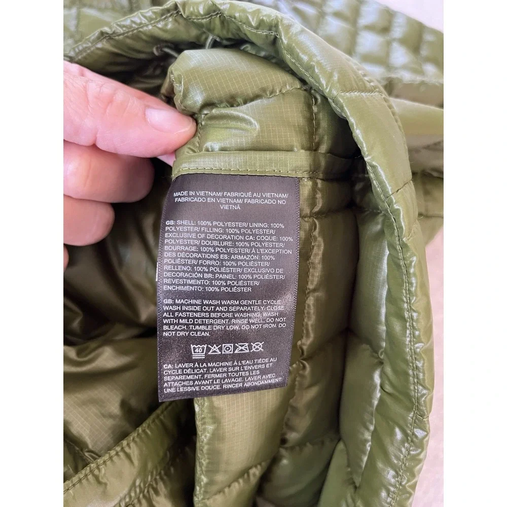 THE NORTH FACE NWT Men's Thermoball Insulated Puffer Jacket Lg Green
